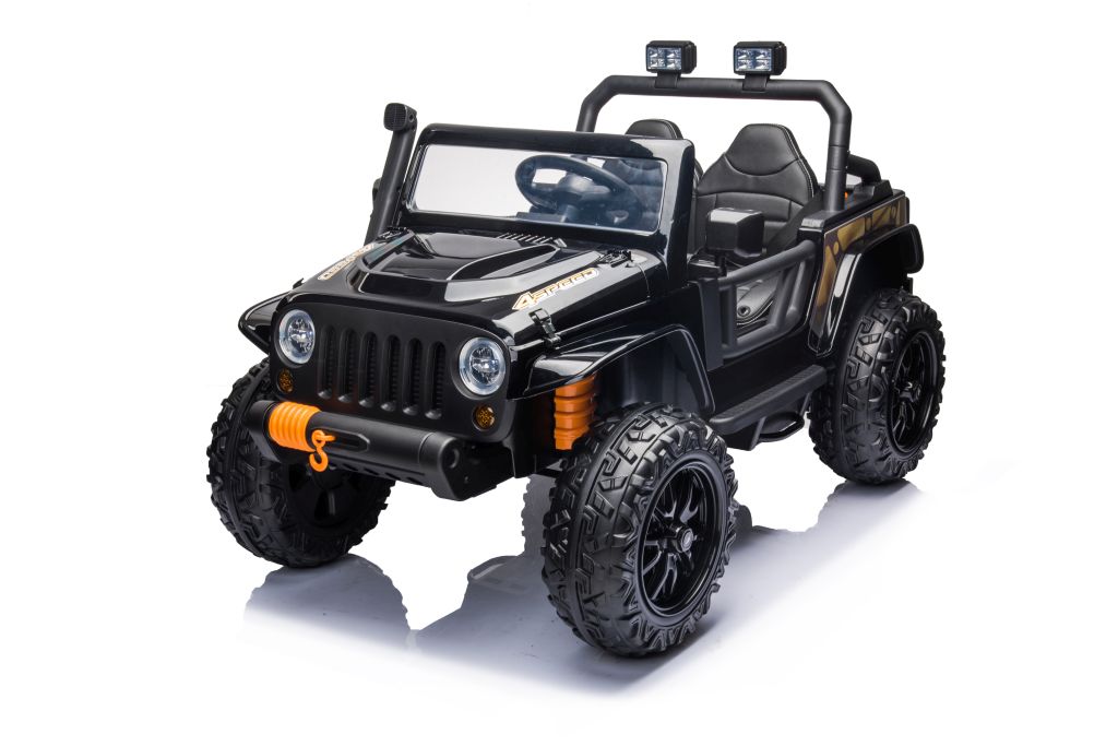 Mamido Elektrické autíčko Jeep 4Speed 4x45W černé - Obrázek 2