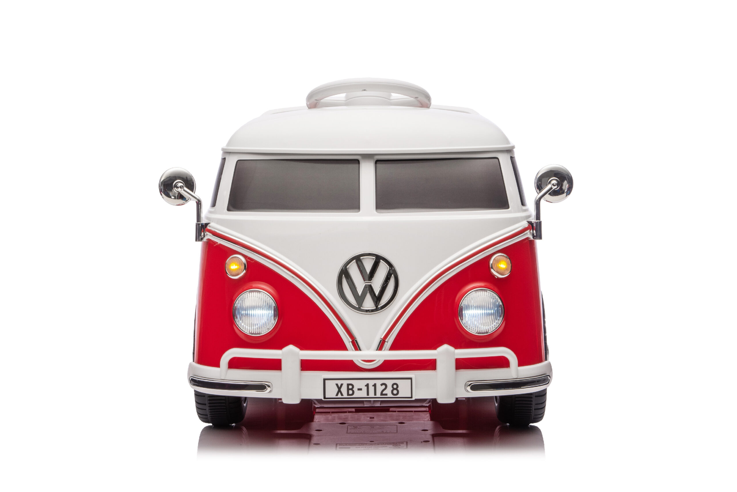 Mamido Elektrické autíčko Volkswagen T1 Classic Bus 12V | EVA | ECO červené - Obrázek 2