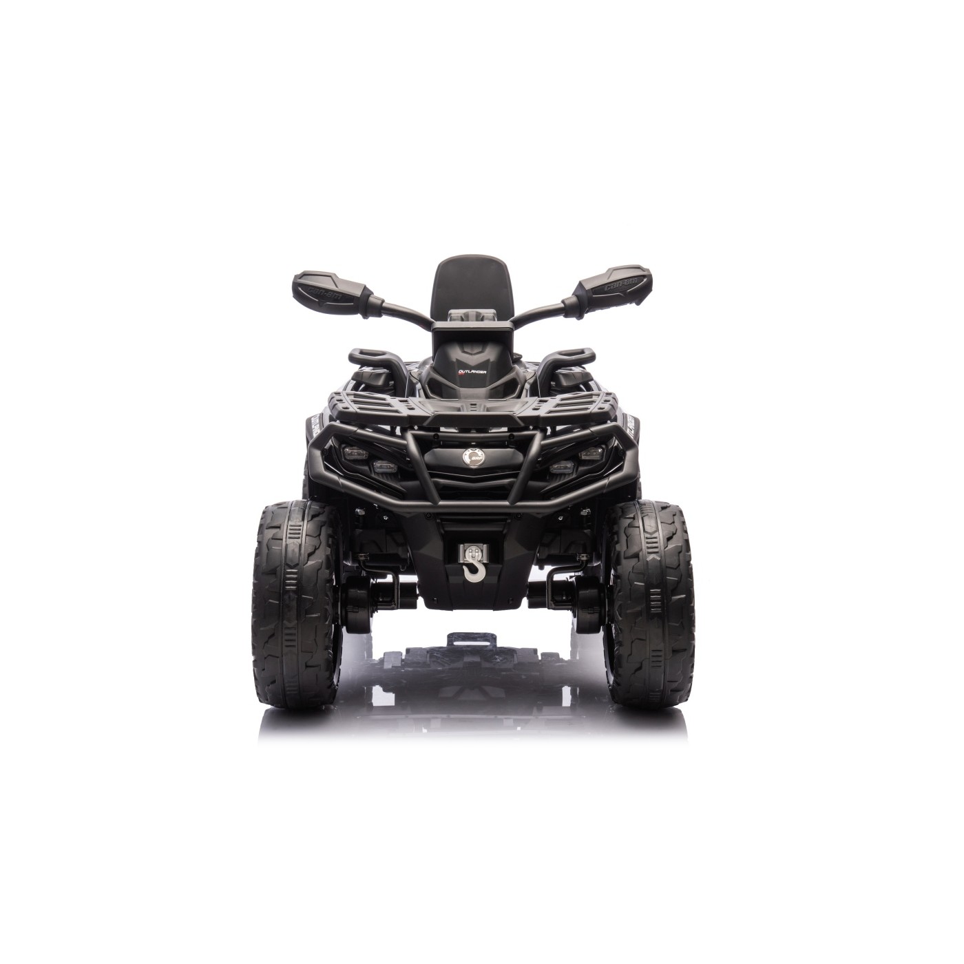 Dětská elektrická čtyřkolka Can-Am Outlander ATV černá - Obrázek 2