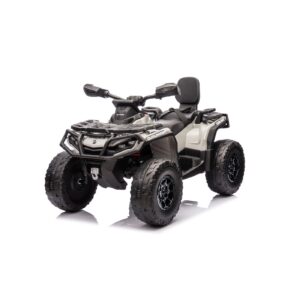 Dětská elektrická čtyřkolka Can-Am Outlander ATV šedá