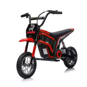 Dětská elektrická motorka Cross 350W červená