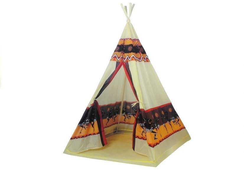 Indiánský Teepee stan s 60 míčky 155 cm - Obrázek 2