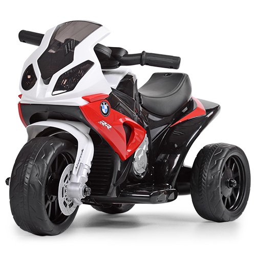 Mamido Dětská elektrická motorka BMW S1000RR tříkolka červená