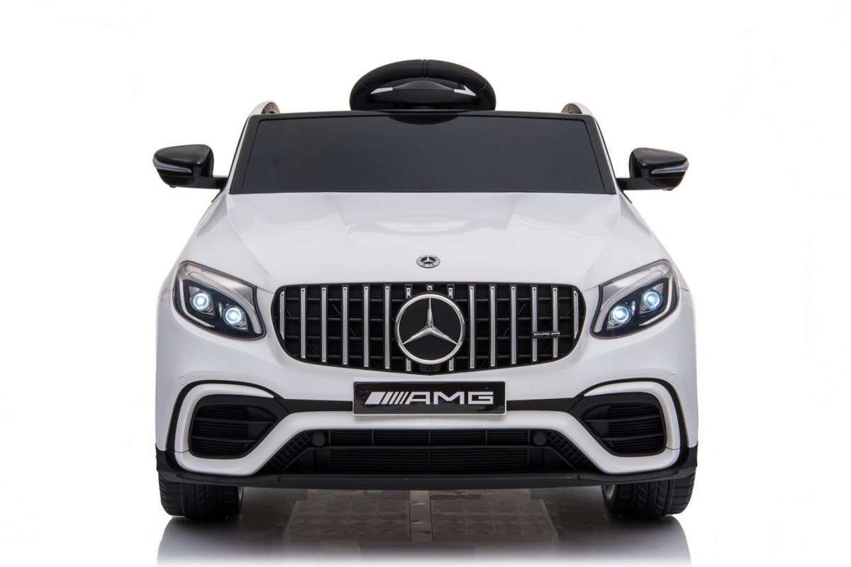 Mamido Dětské elektrické autíčko Mercedes Benz GLC 63S 4x4 bílé - Obrázek 2