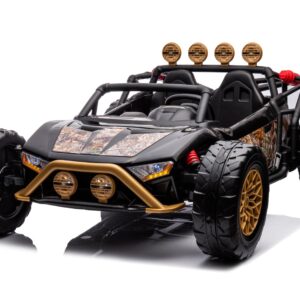 Mamido Elektrické autíčko Buggy Racing 2x200W černé