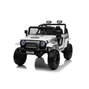 Mamido Elektrické autíčko OFF ROAD EXTREME 4x4 bílé 24V | 200W | 50 kg | EVA | LED | 2