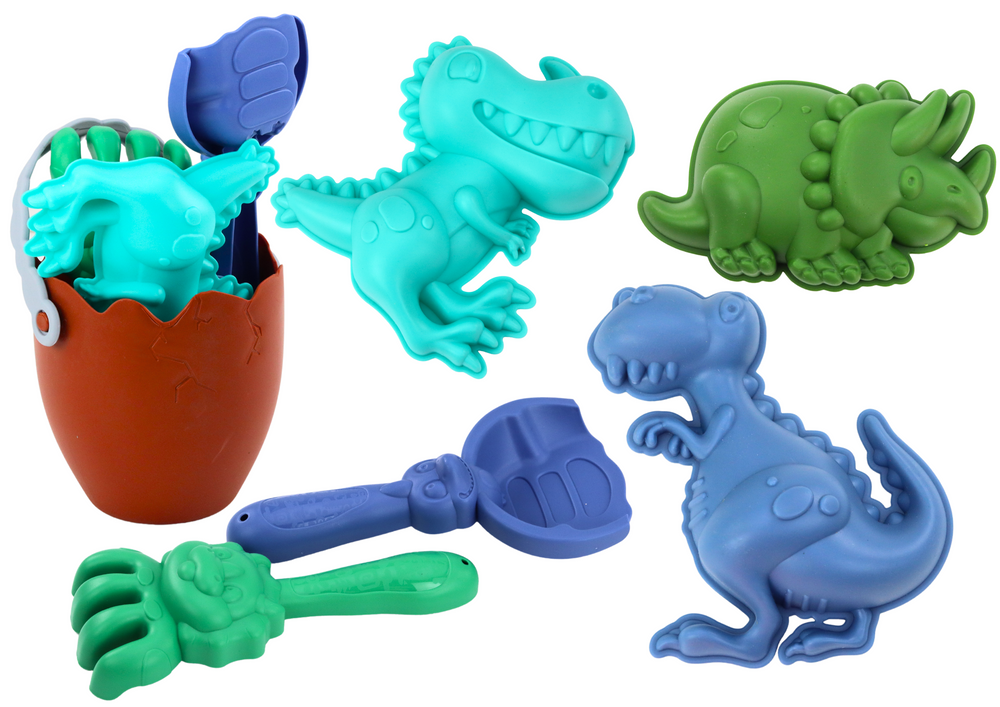 Písková sada Dinosauři - kyblík